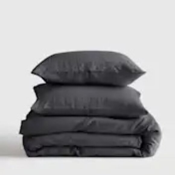 NWOT Quince 100% Linen Duvet Cover Set Full/Queen - Picture 1 of 8